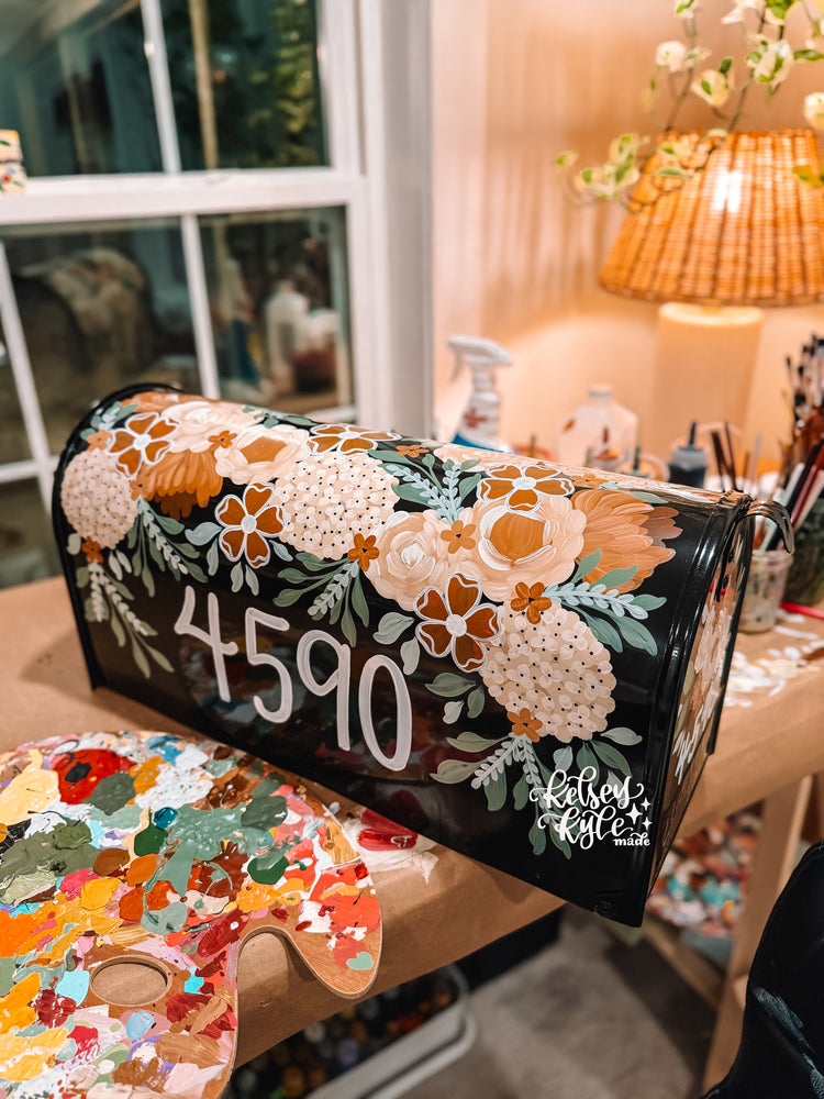CUSTOM hand painted Mailbox - *MAY 2026*