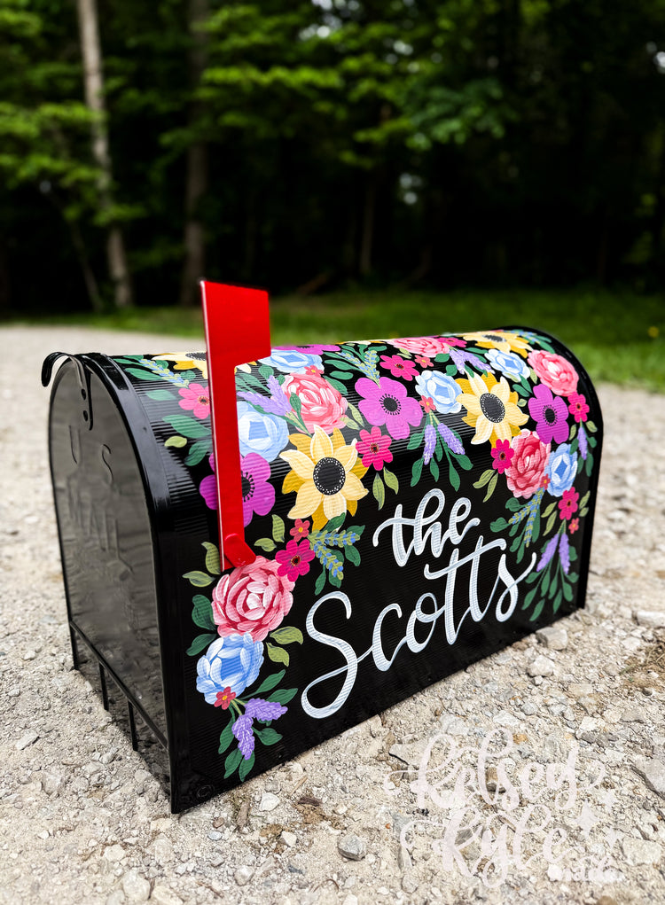 Custom painted Mailbox