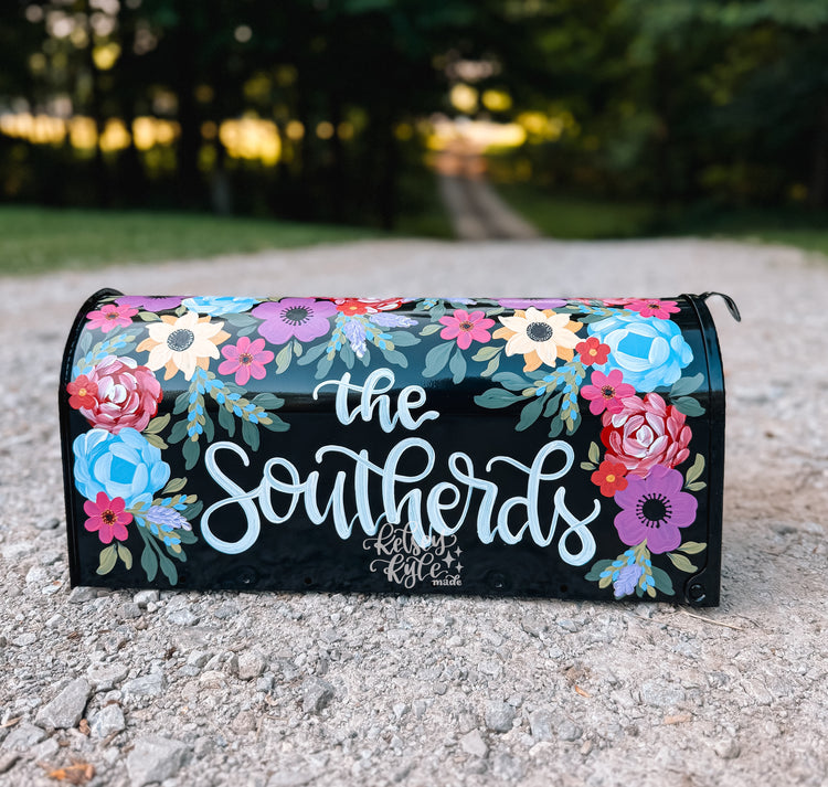 Custom painted Mailbox