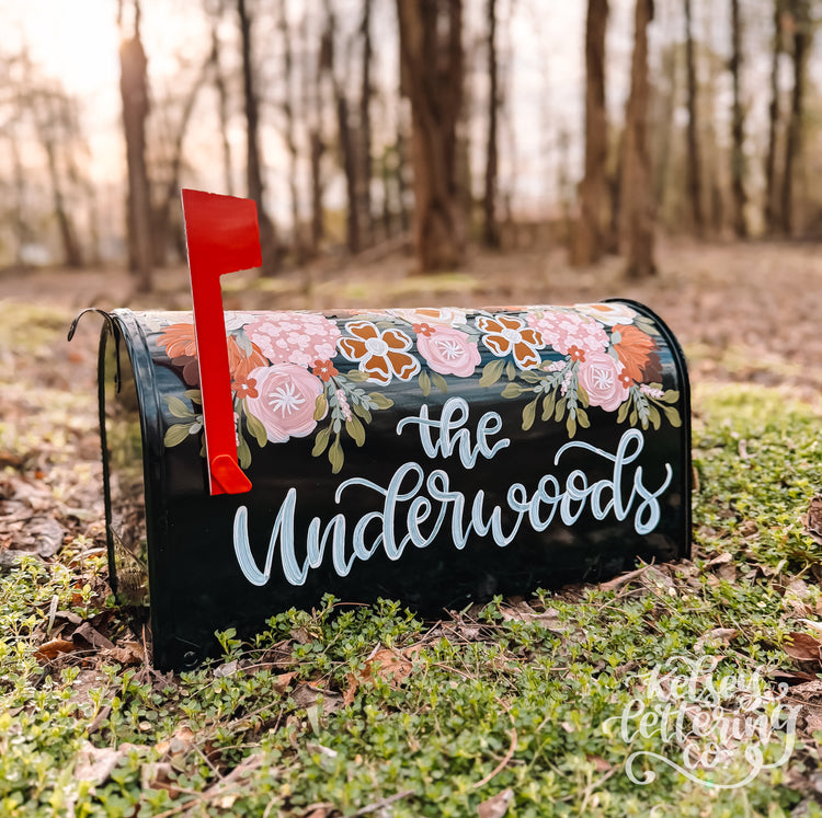 Custom painted Mailbox
