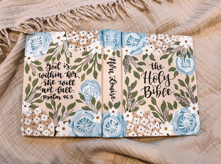 Handpainted Bible