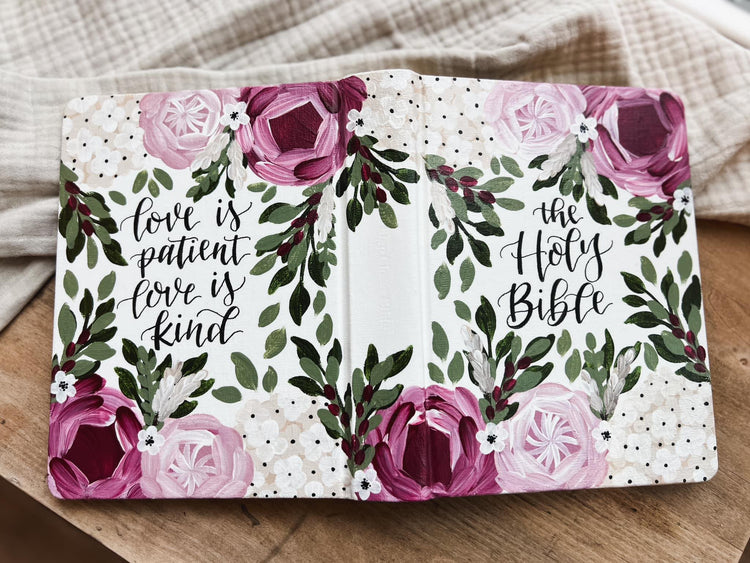 Handpainted Bible