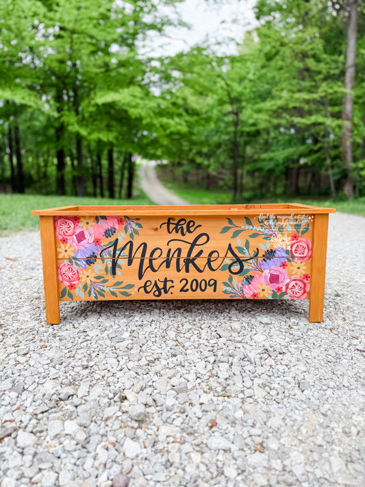 Custom Flower Box