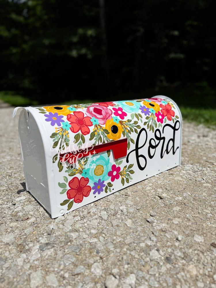 Custom painted Mailbox