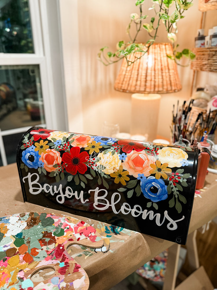 CUSTOM hand painted Mailbox - *MAY 2026*