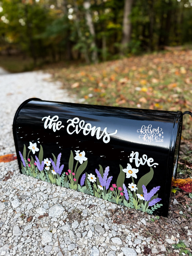 CUSTOM hand painted Mailbox - *MAY 2026*