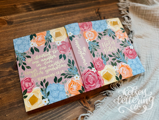 Handpainted Bible