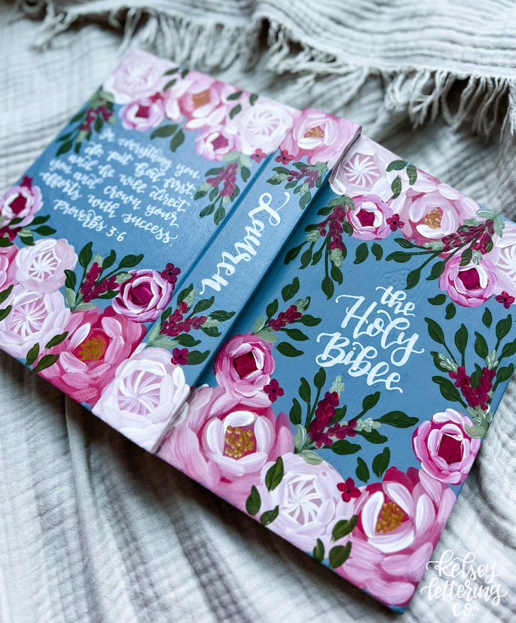 Handpainted Bible