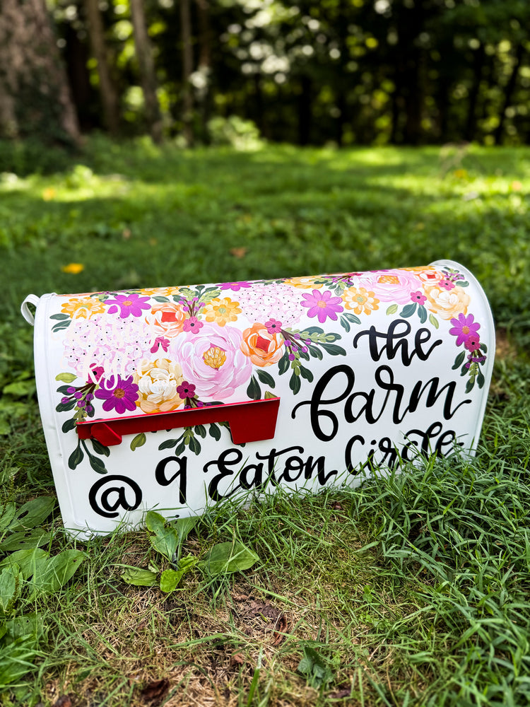 CUSTOM hand painted Mailbox - *MAY 2026*