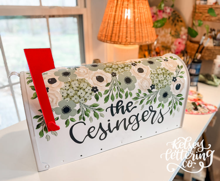 Custom painted Mailbox