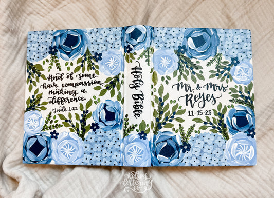 Handpainted Bible