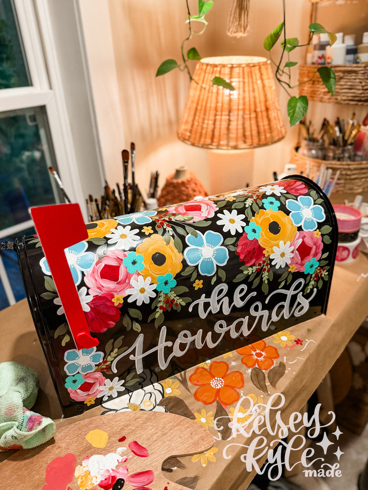 Custom painted Mailbox