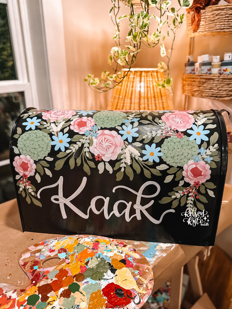 CUSTOM hand painted Mailbox - *MAY 2026*