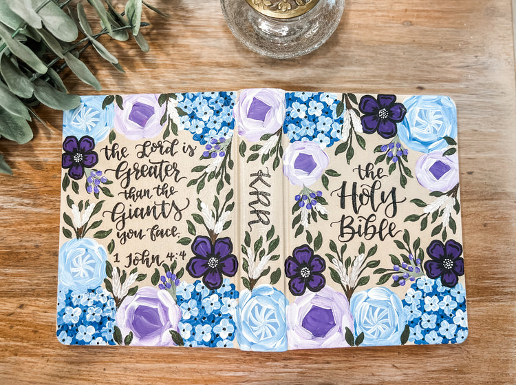 Handpainted Bible