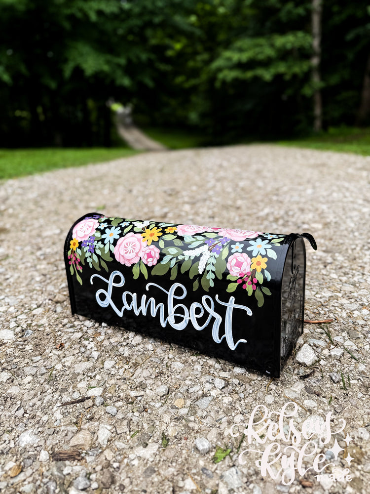 Custom painted Mailbox