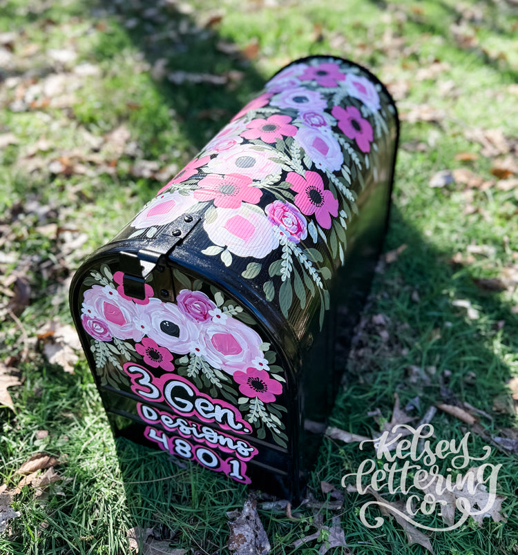 Custom painted Mailbox