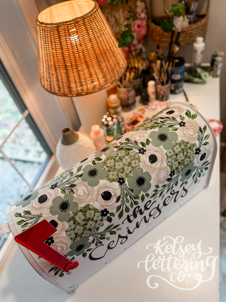 Custom painted Mailbox