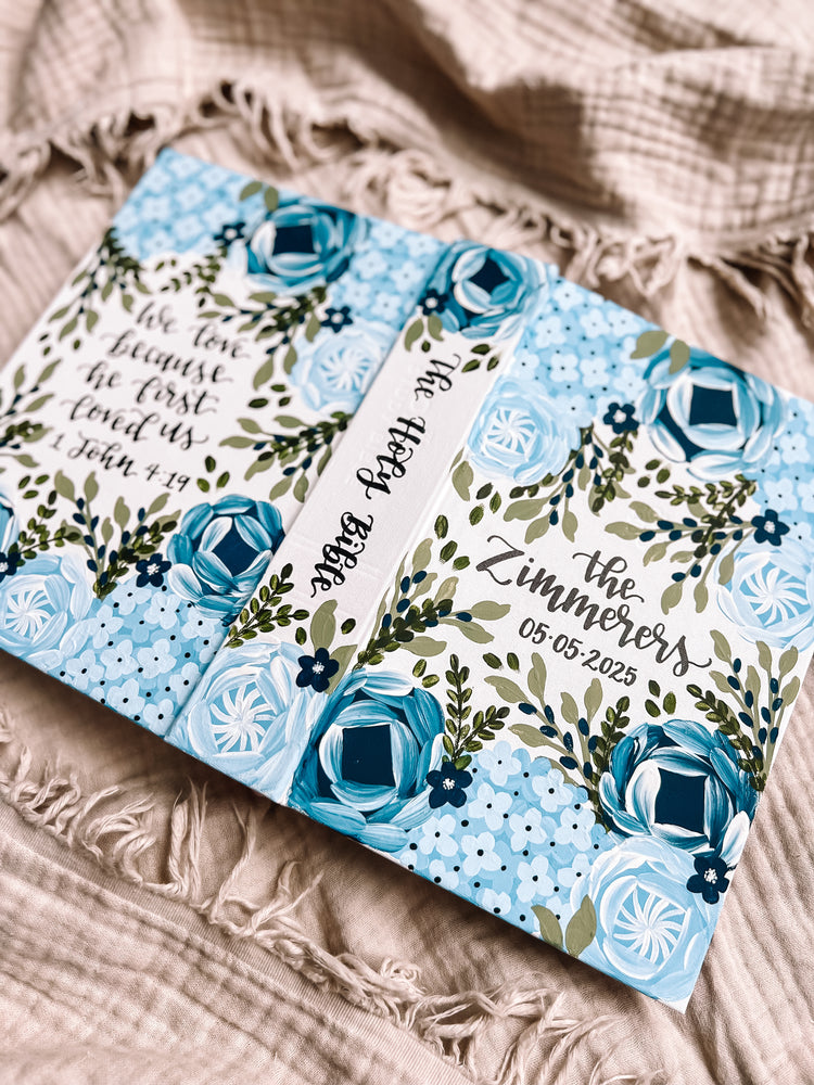 Handpainted Bible
