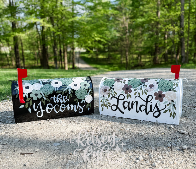 Custom painted Mailbox