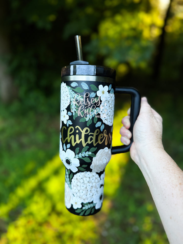 Custom tumbler