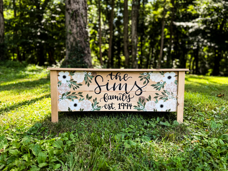 Custom Flower Box