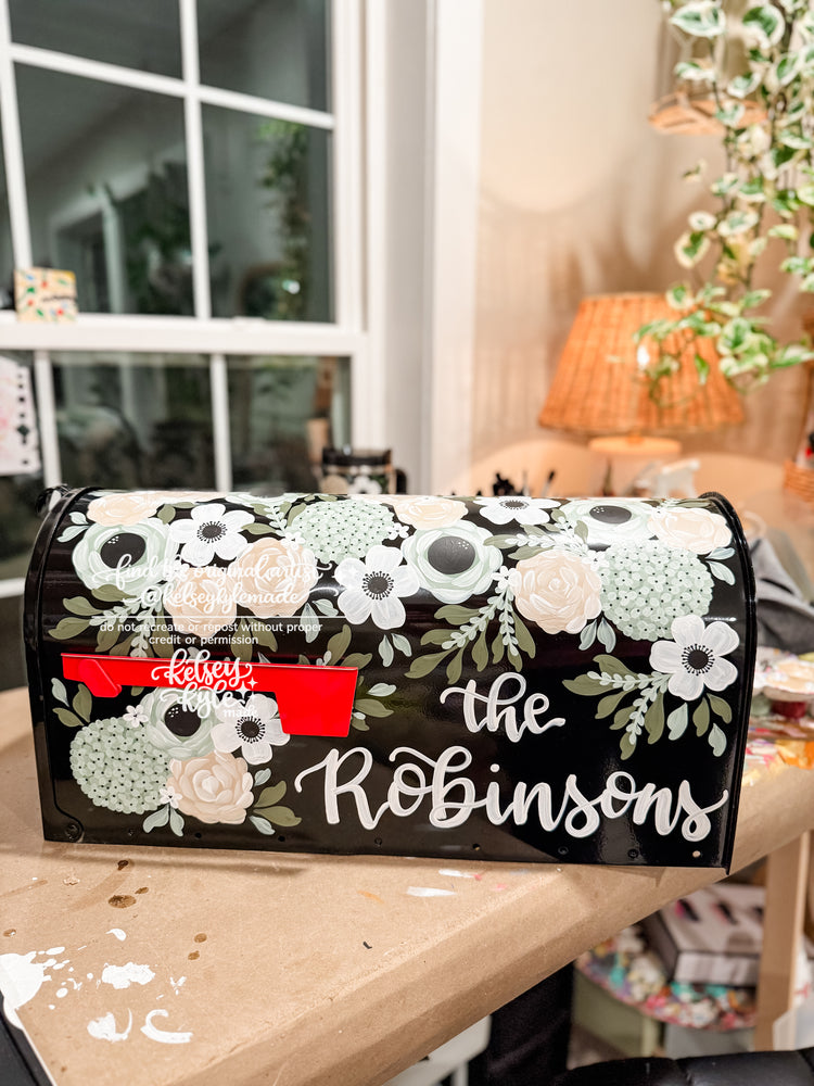 CUSTOM hand painted Mailbox - *AUGUST 2026*
