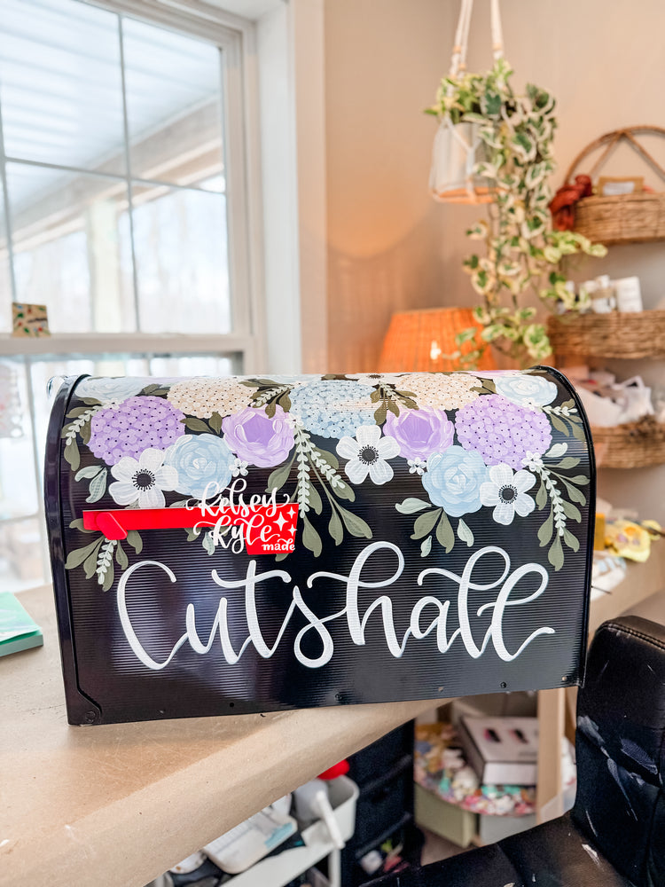 CUSTOM hand painted Mailbox - *AUGUST 2026*