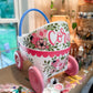 Custom Hand-painted baby doll carriage