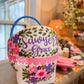 Custom Hand-painted baby doll carriage