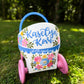 Custom Hand-painted baby doll carriage