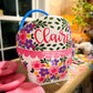 Custom Hand-painted baby doll carriage