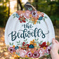 Custom Pumpkin Hanging Sign