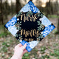 Hand painted, Hand Lettered Custom Graduation cap TOPPER