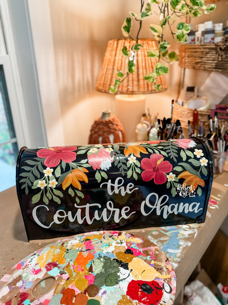 CUSTOM hand painted Mailbox - *MAY 2026*