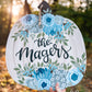Custom Pumpkin Hanging Sign