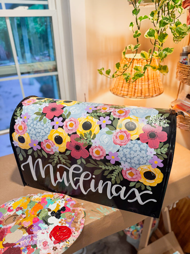 CUSTOM hand painted Mailbox - *MAY 2026*