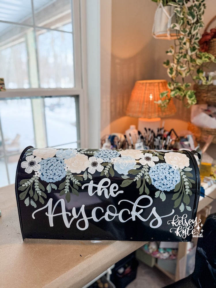 CUSTOM hand painted Mailbox - *AUGUST 2026*