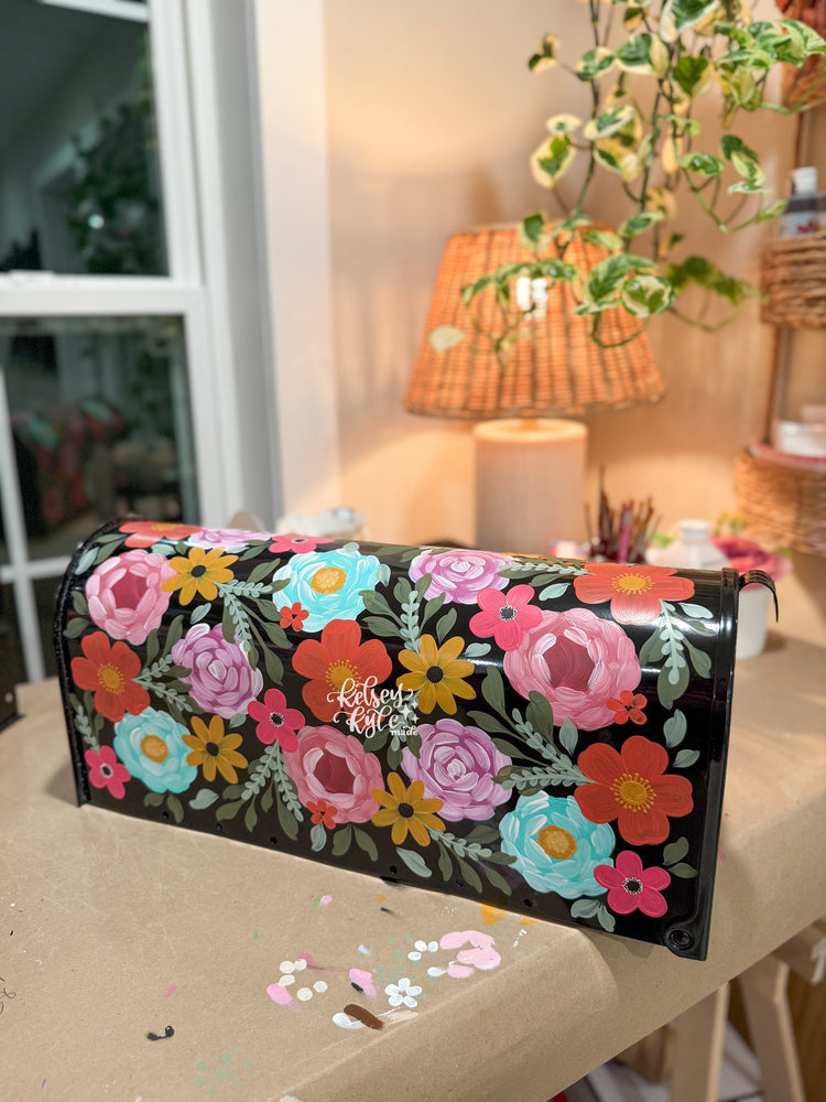 CUSTOM hand painted Mailbox - *AUGUST 2026*