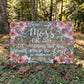 THICK Frameless Hand-Painted Wooden Sign with hook(s)